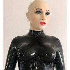 (Selina) Quality Handmade Soft Silicone Realist Full Head Female/Girl Crossdress Sexy Doll Face Cosplay Mask